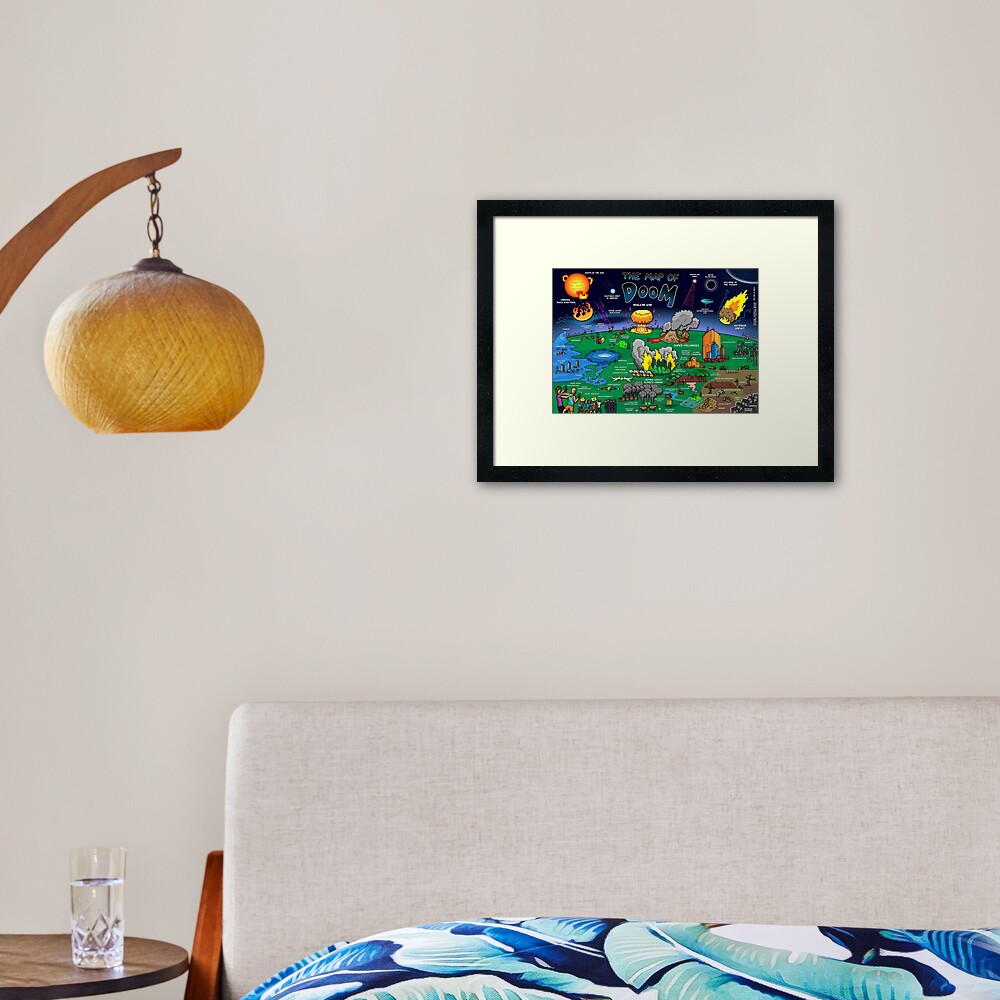 Item preview, Framed Art Print designed and sold by DominicWalliman.