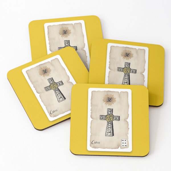 Item preview, Lenormand Cross Card - Hand Drawn designed and sold by TheMaverickSage.