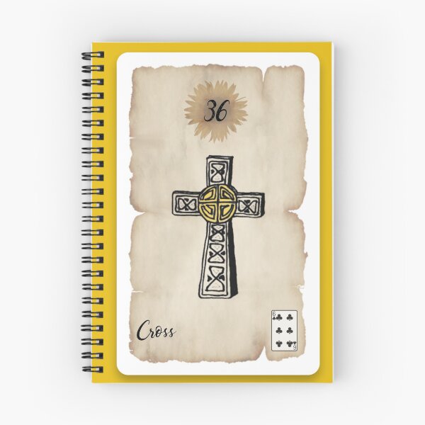 Item preview, Lenormand Cross Card - Hand Drawn designed and sold by TheMaverickSage.
