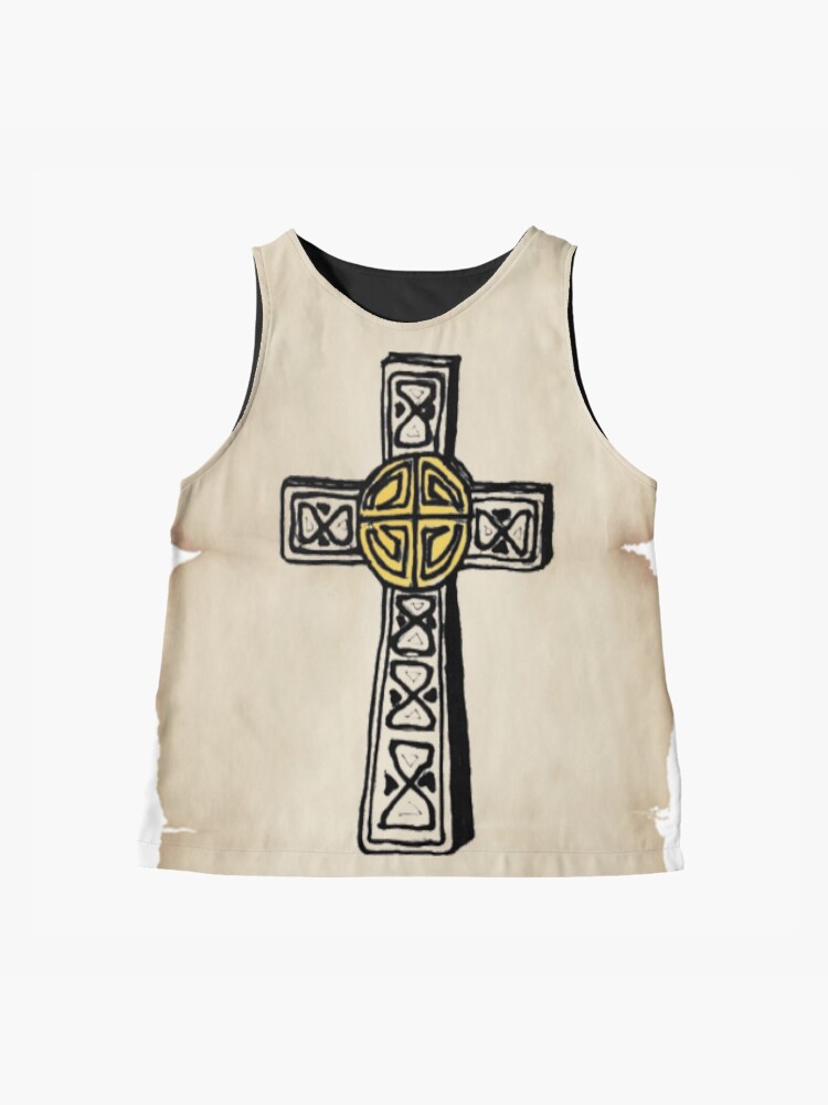 Thumbnail 4 of 6, Sleeveless Top, Lenormand Cross Card - Hand Drawn designed and sold by TheMaverickSage.