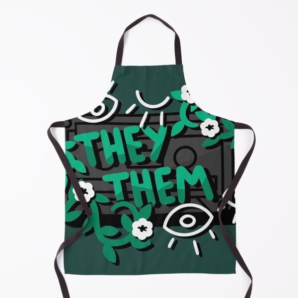 Item preview, They/Them Pronouns - Gray/Green designed and sold by rollingtape.