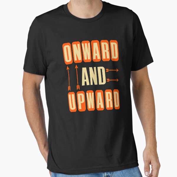 Item preview, Onwards and upwards - Motivational tees. designed and sold by PrintPress.