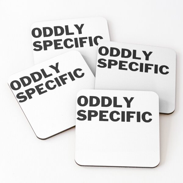 Item preview, Oddly Specific Text designed and sold by Schka.