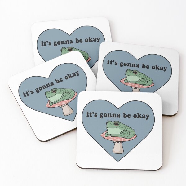 Item preview, It’s Gonna Be Okay Frog designed and sold by melouker.