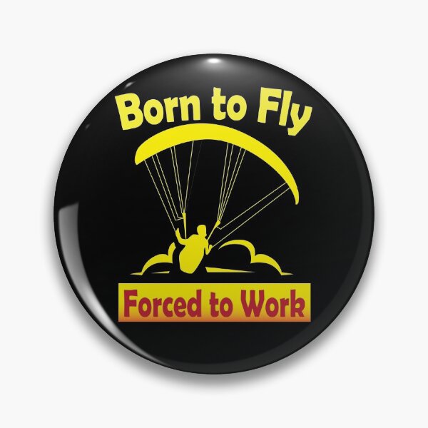 Item preview, Born to Fly Forced to Work - Born to Fly, Forced to Work Graphic and Sticker Pack designed and sold by WilsonCreekArts.