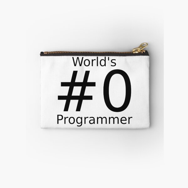 Item preview, World's number zero programmer designed and sold by gungable.