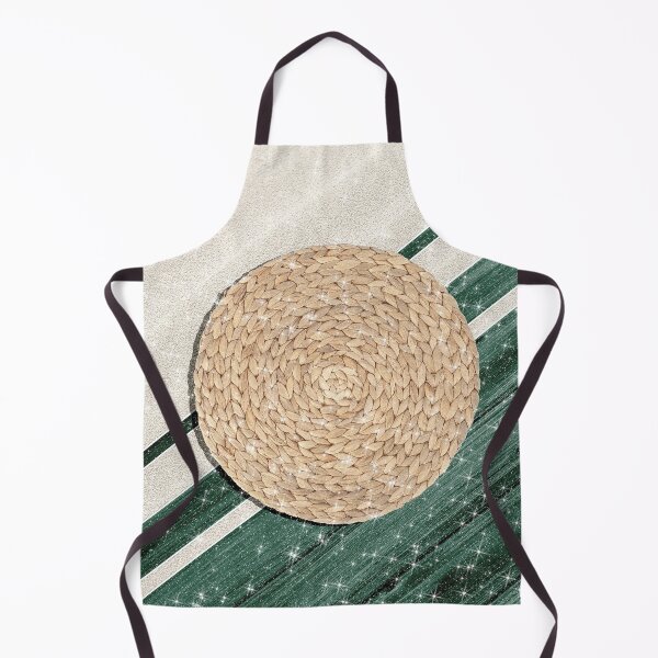 Item preview, Boho Retro Beach Wood Sand and Braided Woven Peacock Green Summer designed and sold by Jolly-Yosei.