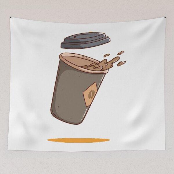 Item preview, Spilled Coffee Cup designed and sold by askarne.