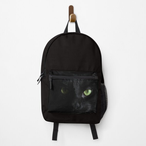 Item preview, Black Cat good luck Cats feline lovers horror green eyes designed and sold by Coolstuff4you71.