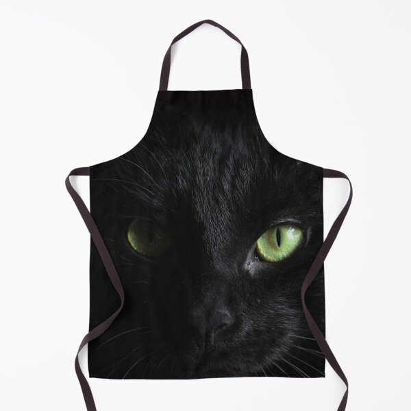 Item preview, Black Cat good luck Cats feline lovers horror green eyes designed and sold by Coolstuff4you71.