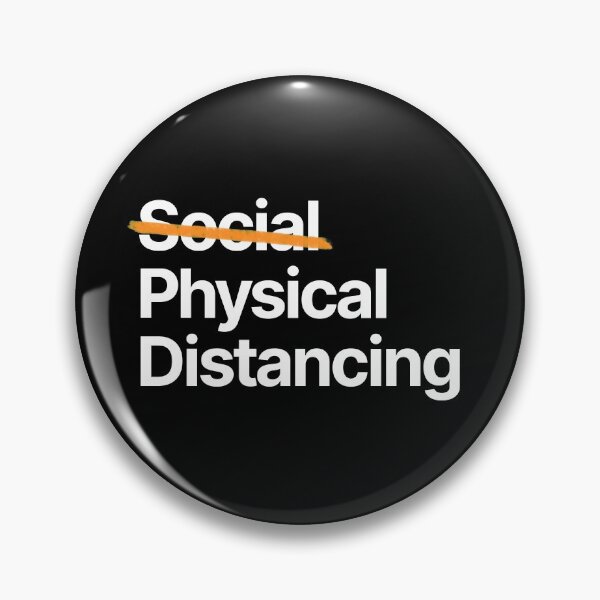 Item preview, SOCIAL / PHYSICAL DISTANCING designed and sold by CLTRX.