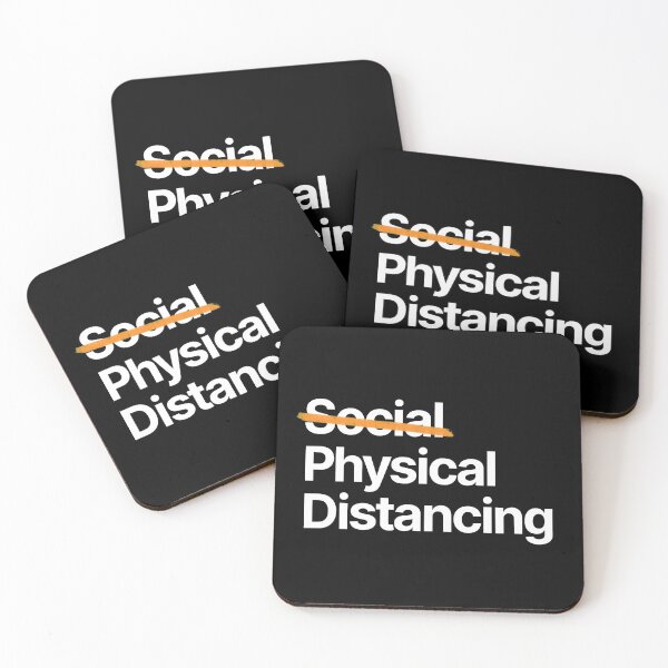 Item preview, SOCIAL / PHYSICAL DISTANCING designed and sold by CLTRX.