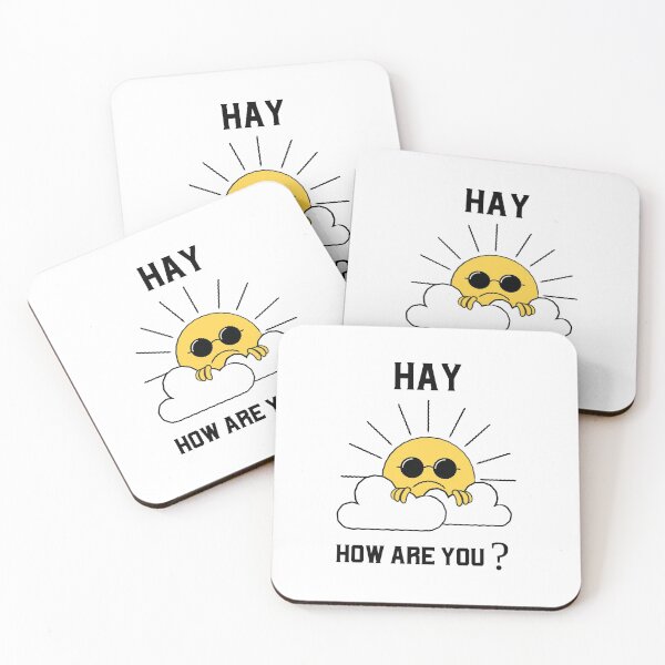 Item preview, Hay How Are You! designed and sold by modern-wave.
