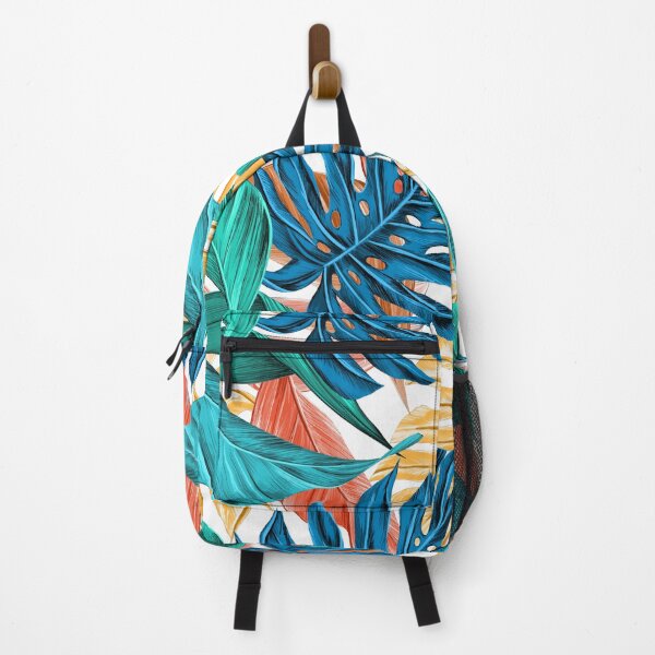 Item preview, Colourful leaf leaves pattern design designed and sold by ScarletWild.