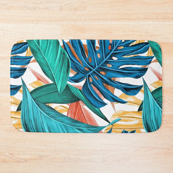 Item preview, Colourful leaf leaves pattern design designed and sold by ScarletWild.