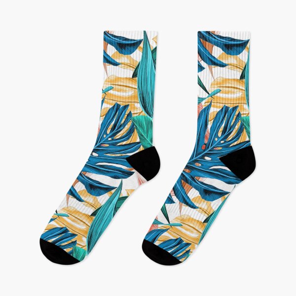 Item preview, Colourful leaf leaves pattern design designed and sold by ScarletWild.