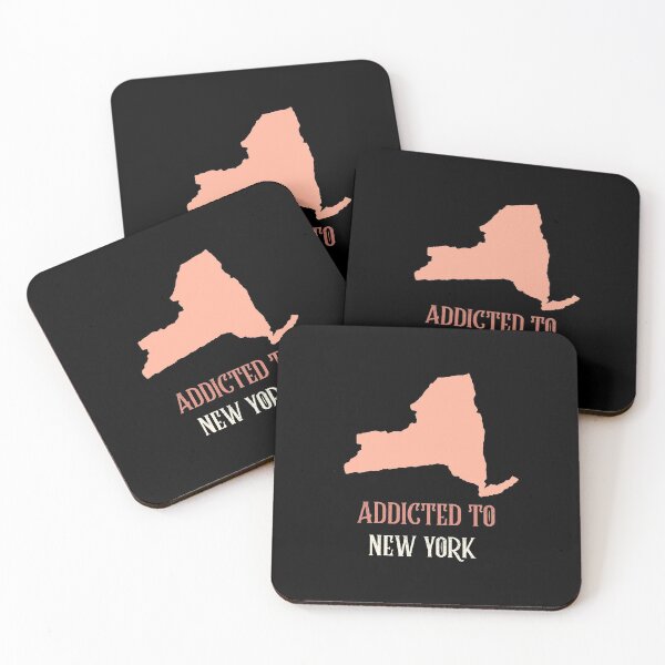 Item preview, addicted to new york t-shirt designed and sold by POPLIN ⭐ ⭐ ⭐ ⭐ ⭐.