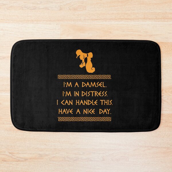 Item preview, I'm A Damsel I'm In Distress I Can Handle This designed and sold by LOVSCVBA.