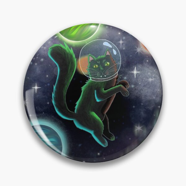 Item preview, Space cat designed and sold by Alliecat Arts.