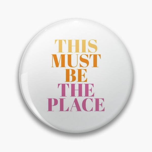 Item preview, This Must Be The Place designed and sold by corbrand.