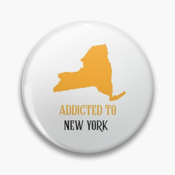 Item preview, addicted to new york stickers designed and sold by POPLIN ⭐ ⭐ ⭐ ⭐ ⭐.