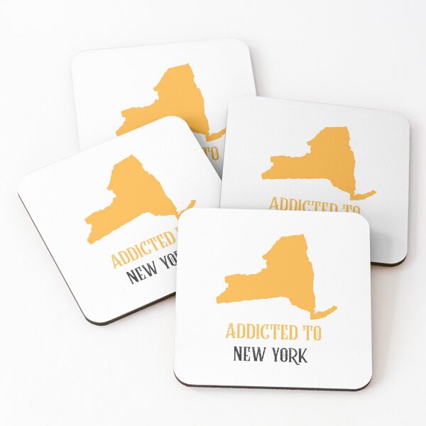 Item preview, addicted to new york stickers designed and sold by POPLIN ⭐ ⭐ ⭐ ⭐ ⭐.