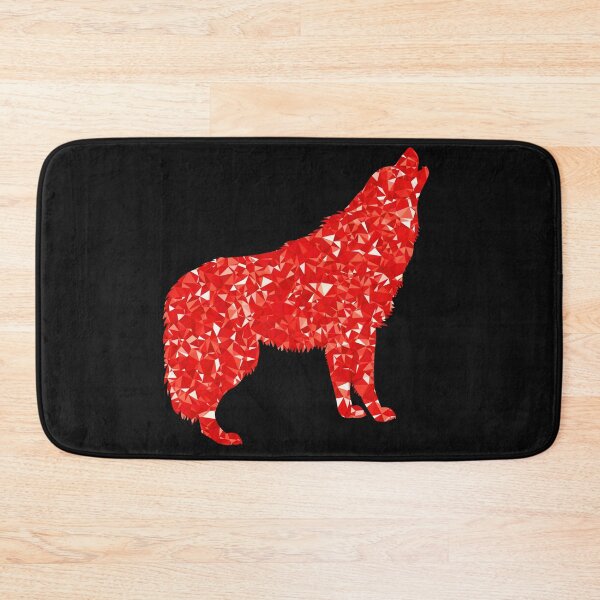 Item preview, Ruby Howling Wolf designed and sold by WowAllinOne.