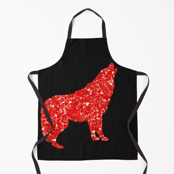 Item preview, Ruby Howling Wolf designed and sold by WowAllinOne.