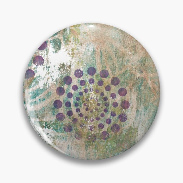 Item preview, Abstract Grunge Gelli Print - Maroon and Neutrals Mixed Media designed and sold by hoganburleigh.