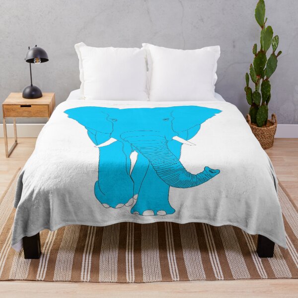 Item preview, Blue elephant designed and sold by CreativePetlin.