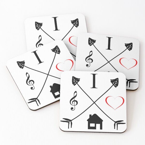 Item preview, I love house music, djs gift. designed and sold by paulo silveira.