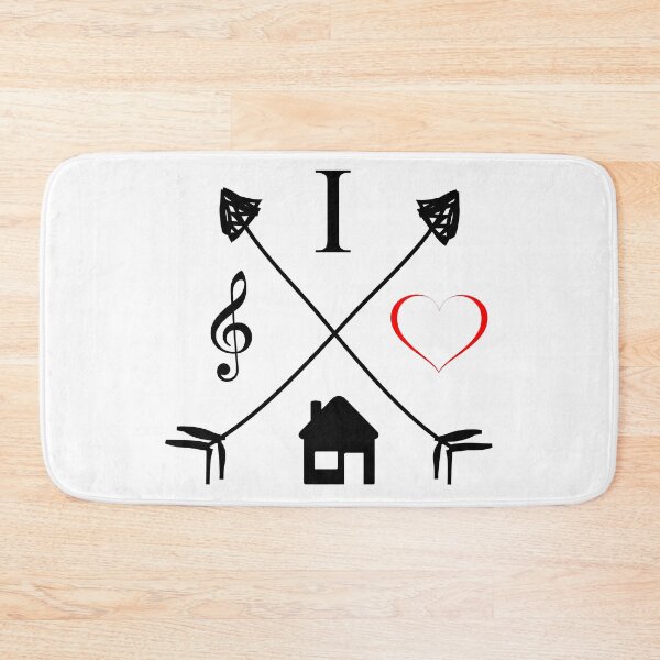 Item preview, I love house music, djs gift. designed and sold by paulo silveira.