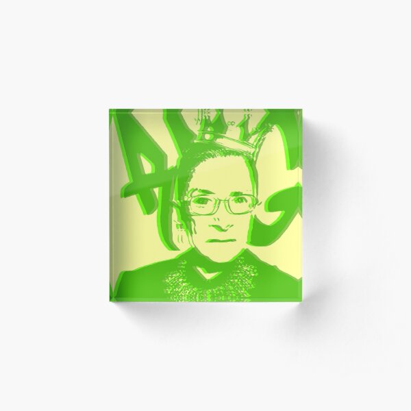 RBG - Spring Green Acrylic Block