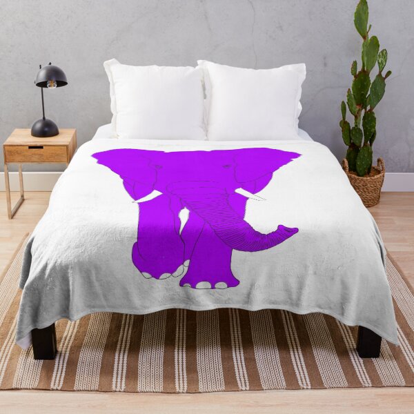 Item preview, Purple elephant designed and sold by CreativePetlin.