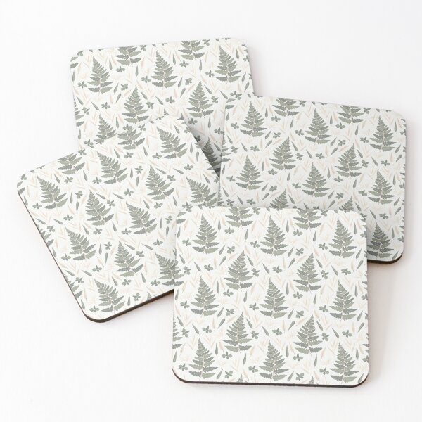 Item preview, Natural Green Seamless Fern Pattern. designed and sold by digoarpi.
