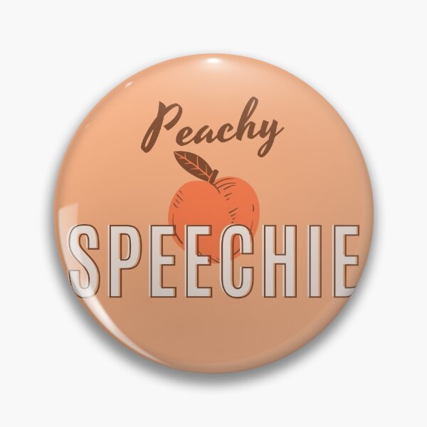 Item preview, Peachy Speechie designed and sold by ugacommunicaid.