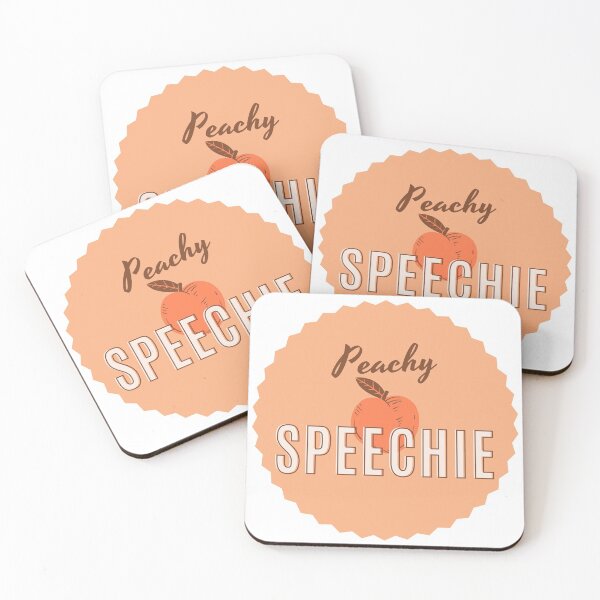 Item preview, Peachy Speechie designed and sold by ugacommunicaid.
