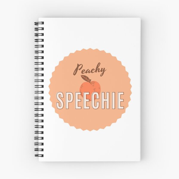 Item preview, Peachy Speechie designed and sold by ugacommunicaid.