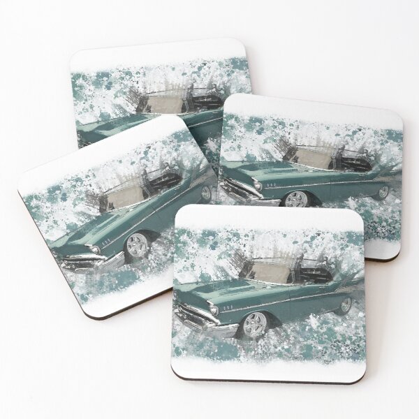 Item preview, Classic Car In Teal designed and sold by OByD.