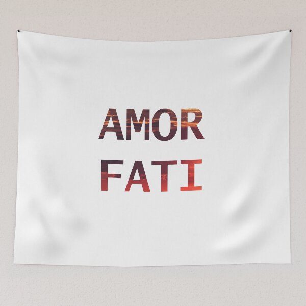 Item preview, Amor fati - sunset background philosophy designed and sold by IrishBeast.