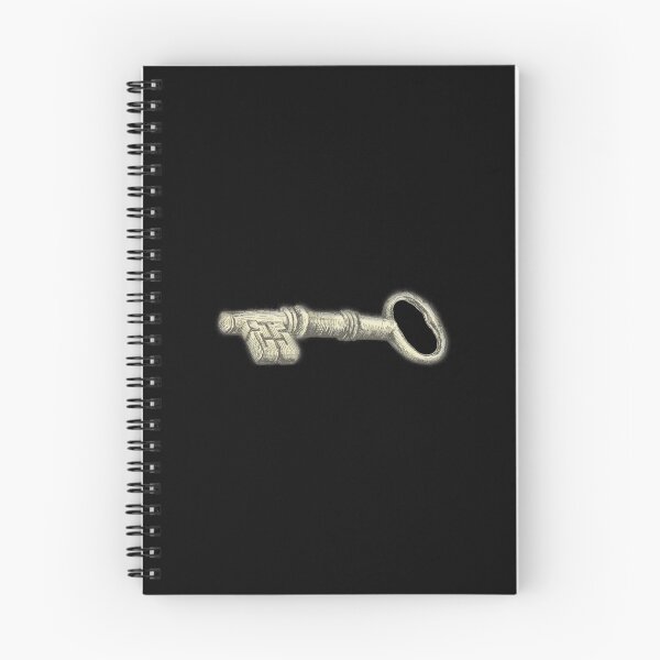 Item preview, Old iron key vintage illustration designed and sold by Captain-Jackson.