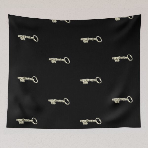 Item preview, Old iron key vintage illustration designed and sold by Captain-Jackson.