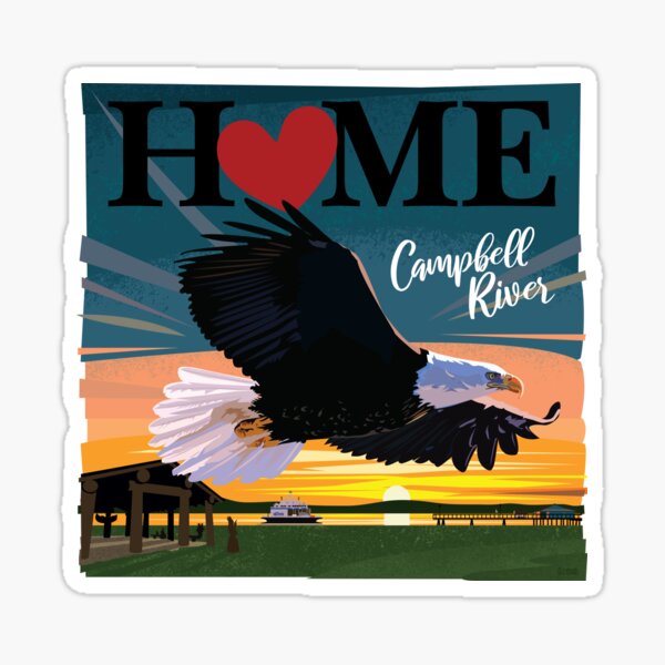 I love Campbell River Sticker
