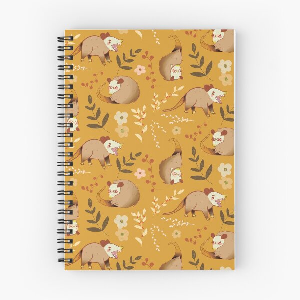 Item preview, Possum - Cute Orange and Yellow Cartoon Animal Pattern designed and sold by TheRainbowRoom.