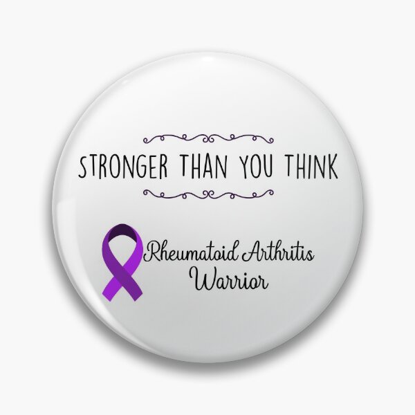 Item preview, Rheumatoid Arthritis Warrior, Rheumatoid Arthritis Awareness designed and sold by AnsDesigns.