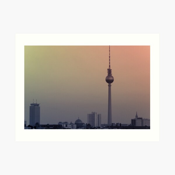 Summer in the city Art Print