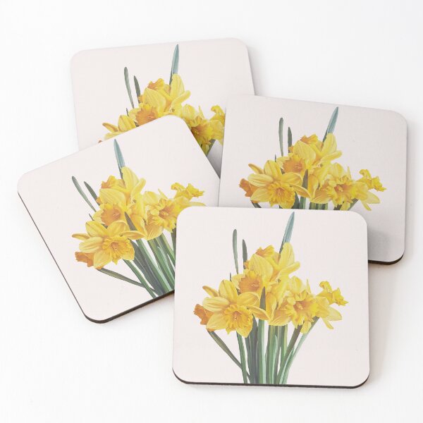 Item preview, Daffodils in a Hobnail Vase Painting (no background) designed and sold by Emily Bickell.