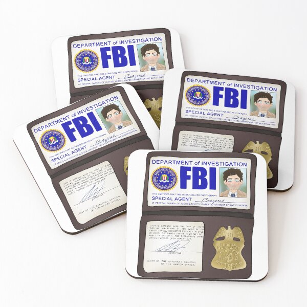 Item preview, Castiel FBI Badge (Agent Beyoncé) designed and sold by TheMinnieLemon.