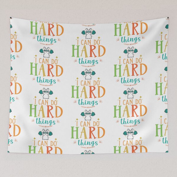 Item preview, I Can Do Hard Things  designed and sold by Phorase.