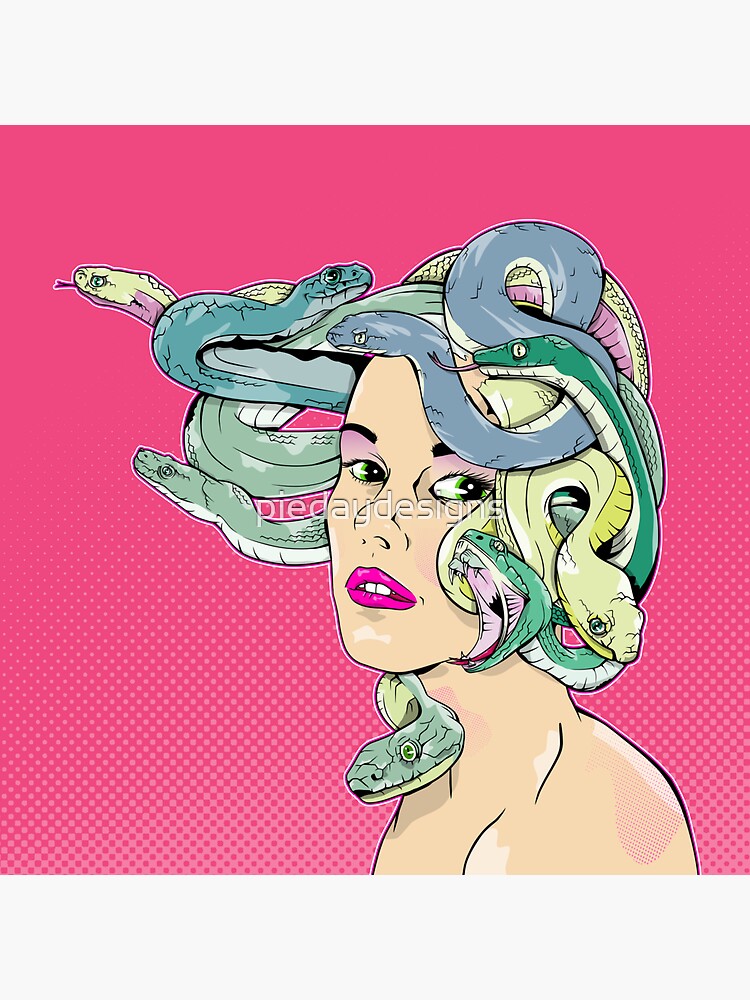 Pop Art Medusa